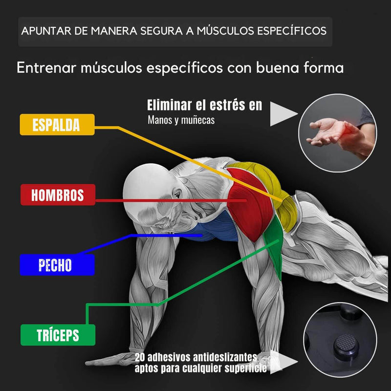 Tabla Flexiones Push Up