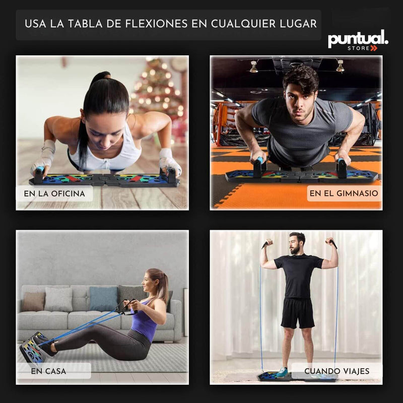 Tabla Flexiones Push Up