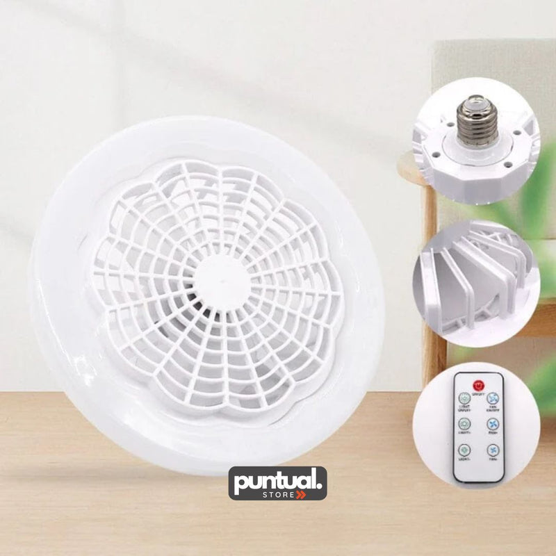 Ventilador De Techo 36 W Lampara Control